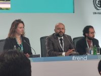 WUF13 çərçivəsində tarixi şəhərlərin rəqəmsal transformasiyası mövzusunda müzakirə keçirilib (FOTO)