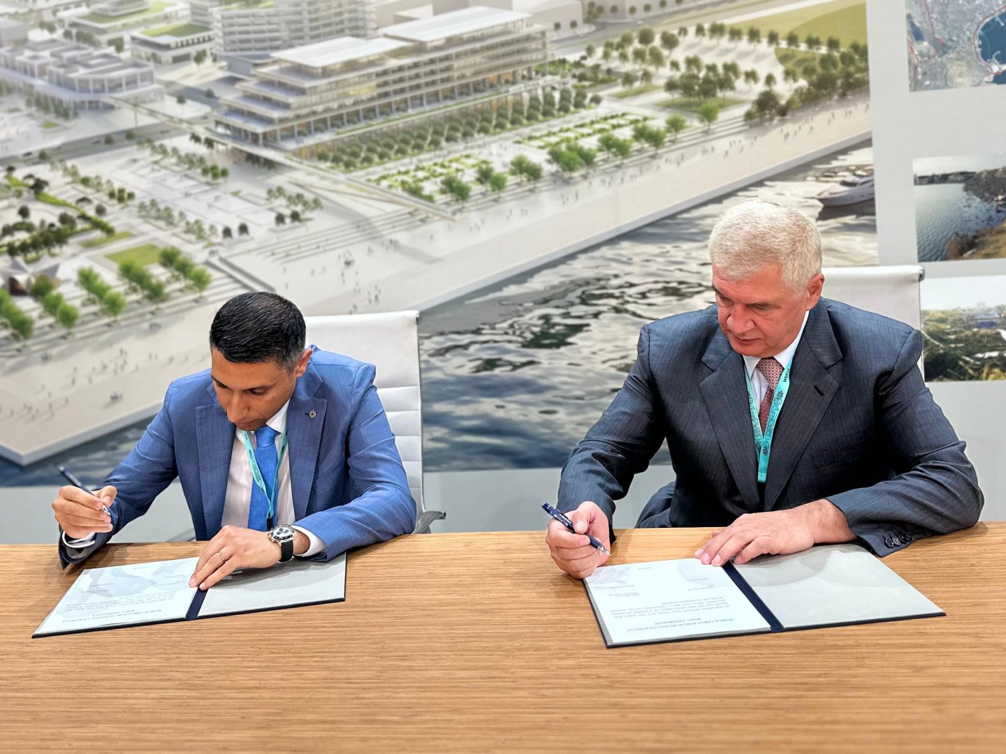 "Baku White City" və "Pasha Development" arasında Sahilyanı kvartalın inkişafına dair saziş imzalanıb (FOTO)