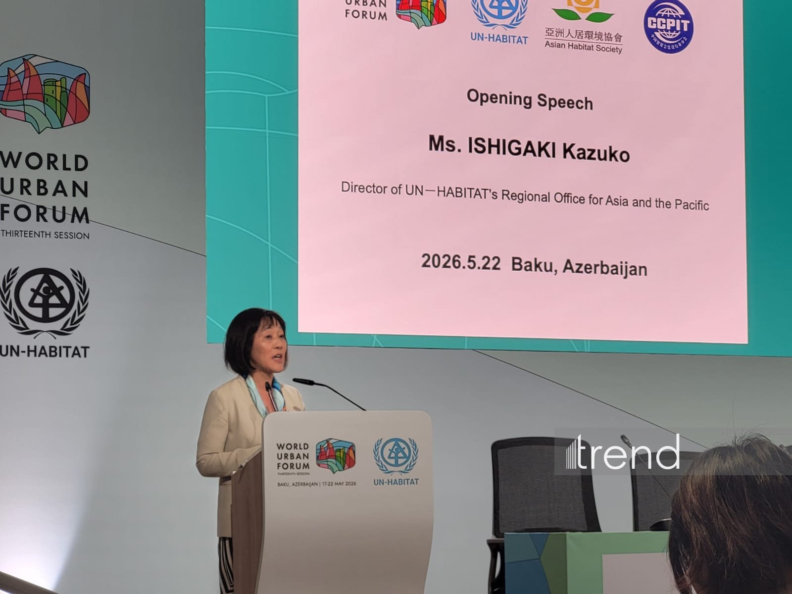 WUF13 çərçivəsində tarixi şəhərlərin rəqəmsal transformasiyası mövzusunda müzakirə keçirilib (FOTO)