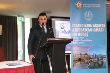 Azərbaycan diasporu Dublində ilk dəfə geniş icma toplantısında bir araya gəlib
 (FOTO)
