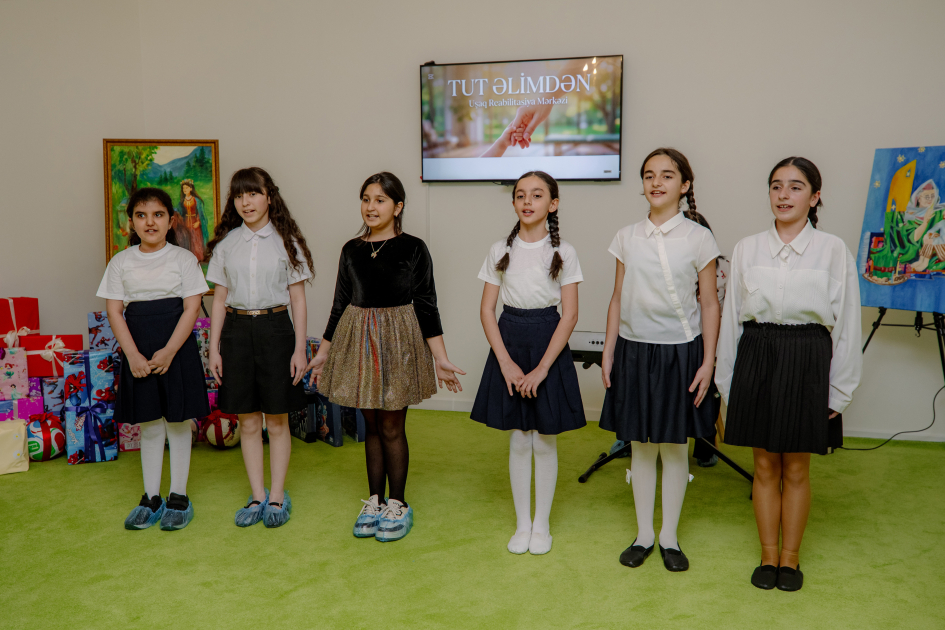Leyla Əliyeva və Alona Əliyeva Sosial Reabilitasiya Mərkəzini ziyarət ediblər (FOTO)