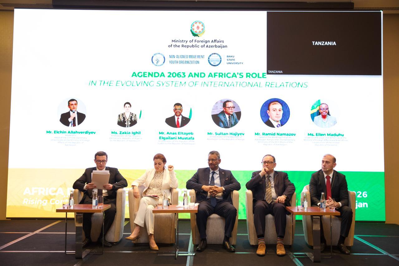 “Afrika Günü”nə həsr olunmuş konfrans keçirilib (FOTO)