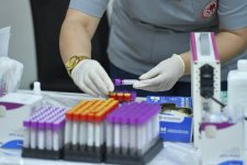 Rəqəmsal İnkişaf və Nəqliyyat Nazirliyində könüllü qanvermə aksiyası keçirilib (FOTO)