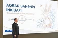 Prezident İlham Əliyevin sədrliyi ilə kənd təsərrüfatı məsələlərinə həsr olunmuş müşavirə keçirilib (FOTO/VİDEO)