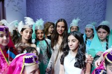 Leyla Əliyeva və Alona Əliyeva SƏNƏT Uşaq Musiqi və İncəsənət Mərkəzində təşkil olunan konsert proqramını izləyiblər (FOTO)