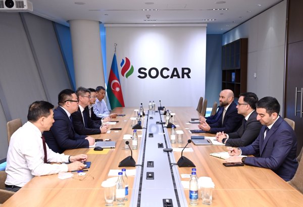 SOCAR və Çin şirkəti arasında “Abşeron” yatağı üzrə mümkün əməkdaşlıq müzakirə edilib (FOTO)