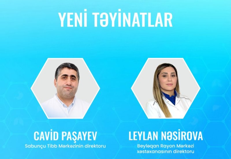 TƏBİB-in tabeli tibb müəssisələrinə yeni direktorlar təyin olunub (FOTO)