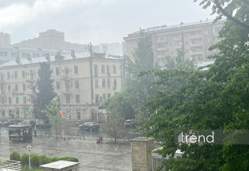 Bakıda 3 gün leysan olacaq - Xəbərdarlıq