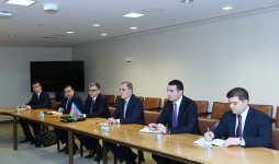 Ceyhun Bayramov çexiyalı həmkarı ilə müzakirələr aparıb (FOTO)