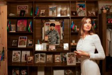 Leyla Əliyeva və Arzu Əliyeva Lənkəranda şəhid ailəsini ziyarət ediblər (FOTO)