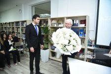 Mixail Qusman Azərbaycan Dillər Universitetinin fəxri professoru adına layiq görülüb (FOTO)