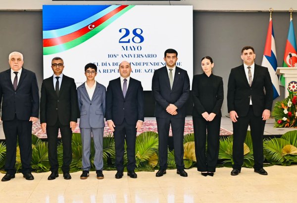 Kubada Azərbaycanın Müstəqillik Günü münasibəti ilə rəsmi qəbul keçirilib (FOTO)