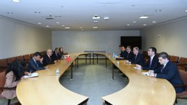 Ceyhun Bayramov Bəhreynli həmkarı ilə BMT çərçivəsində əməkdaşlığı müzakirə edib (FOTO)