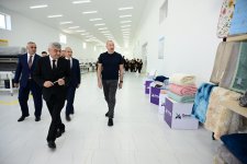 Prezident İlham Əliyev Xocalı şəhərində “Qarabağ Tekstil Evi” MMC-nin açılışında iştirak edib (FOTO)