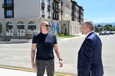 Prezident İlham Əliyev Xankəndidə əsaslı şəkildə yenidən qurulmuş Mədəniyyət Mərkəzinin açılışında iştirak edib (FOTO)