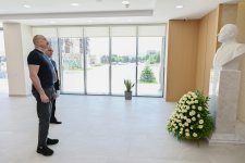 Prezident İlham Əliyev Xankəndidə əsaslı şəkildə yenidən qurulmuş Mədəniyyət Mərkəzinin açılışında iştirak edib (FOTO)