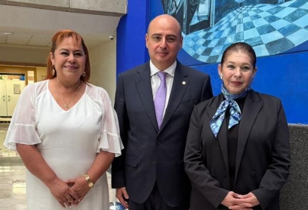 Meksika xarici işlər nazirinin müavini Azərbaycanla münasibətlərin möhkəm olduğunu bəyan edib (FOTO)