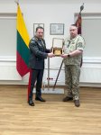 Müdafiə Nazirliyinin Hərbi Polis İdarəsinin nümayəndə heyəti Litvaya səfər edib (FOTO)