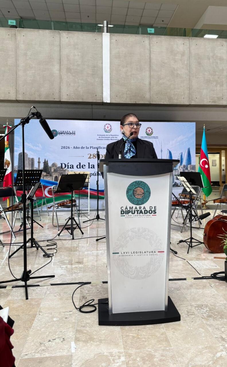 Meksika xarici işlər nazirinin müavini Azərbaycanla münasibətlərin möhkəm olduğunu bəyan edib (FOTO)