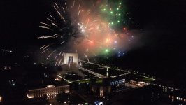 Xankəndidə keçirilən Festival atəşfəşanlıqla bitib (FOTO)