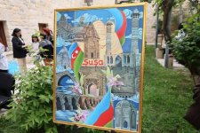 İçərişəhərdə "Qarabağ Mədəniyyət Xəritəsi - Hər Rayonun Öz Səsi" festivalının açılışı olub (FOTO)