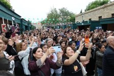 İçərişəhərdə "Qarabağ Mədəniyyət Xəritəsi - Hər Rayonun Öz Səsi" festivalının açılışı olub (FOTO)