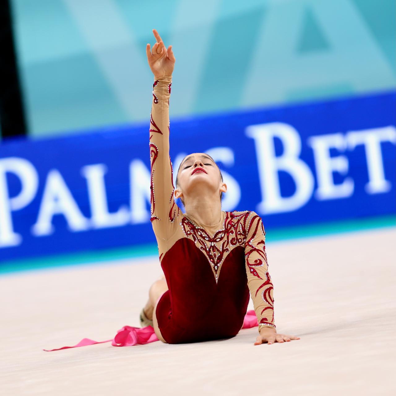 Azərbaycanın bədii gimnastları Bolqarıstanda Avropa Çempionatında iştirak ediblər (FOTO)