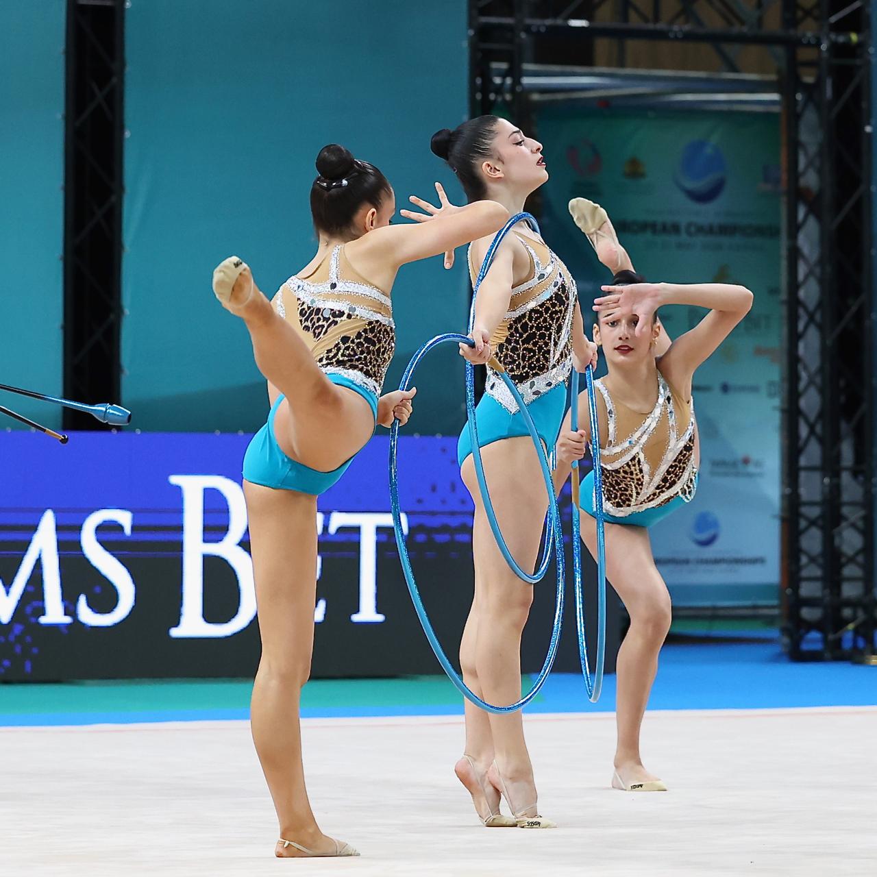 Azərbaycanın bədii gimnastları Bolqarıstanda Avropa Çempionatında iştirak ediblər (FOTO)