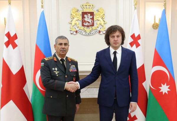 Kobaxidze Zakir Həsənovla regional təhlükəsizlik məsələlərini müzakirə edib (FOTO) (YENİLƏNİB)
