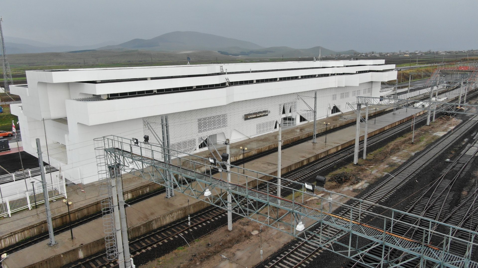 Bakı–Tbilisi–Qars dəmir yolu modernləşdirilmədən sonra istifadəyə verilir (FOTO)