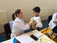 Səhiyyə Nazirliyi Uşaqların Beynəlxalq Müdafiəsi Günü münasibətilə Xankəndidə tibbi aksiya təşkil edib (FOTO)