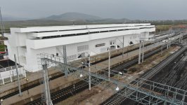 Bakı–Tbilisi–Qars dəmir yolu modernləşdirilmədən sonra istifadəyə verilir (FOTO)
