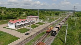 Bakı–Tbilisi–Qars dəmir yolu modernləşdirilmədən sonra istifadəyə verilir (FOTO)