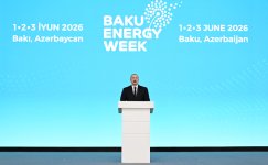Prezident İlham Əliyev Bakı 31-ci “Baku Energy Forum”un rəsmi açılış mərasimində iştirak edir (FOTO)