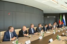 Nazirlər Birgə Sənaye Parkı layihəsinin reallaşdırılmasını müzakirə ediblər (FOTO)