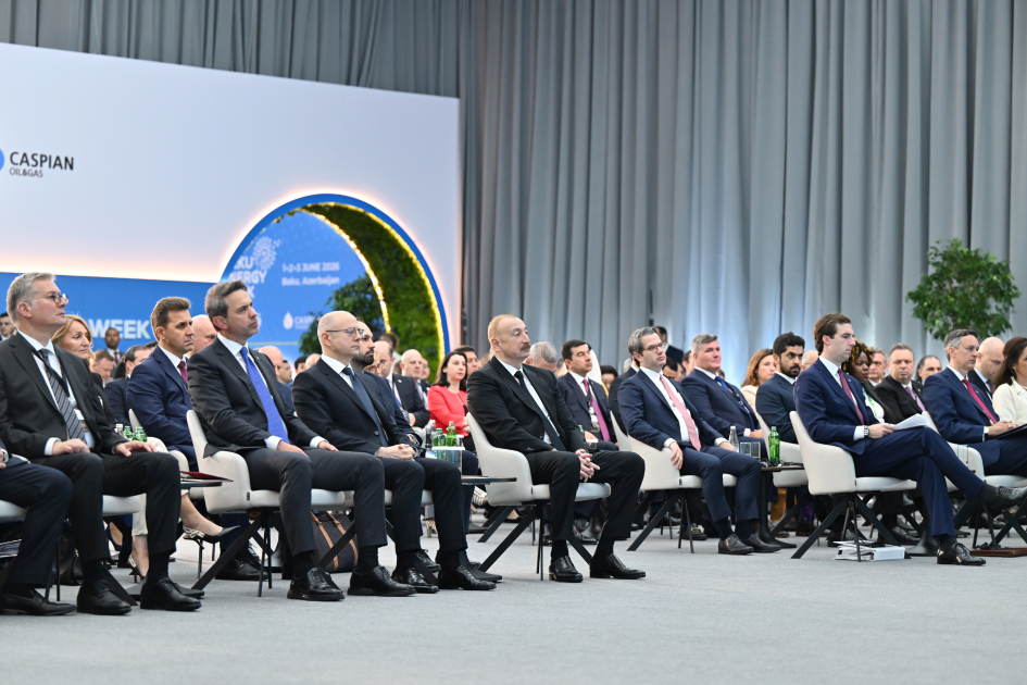 Prezident İlham Əliyev Bakı 31-ci “Baku Energy Forum”un rəsmi açılış mərasimində iştirak edib (FOTO/VİDEO)