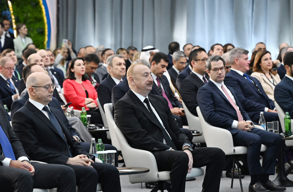 Prezident İlham Əliyev Bakı 31-ci “Baku Energy Forum”un rəsmi açılış mərasimində iştirak edib (FOTO/VİDEO)