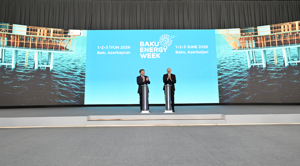 Prezident İlham Əliyev Bakı 31-ci “Baku Energy Forum”un rəsmi açılış mərasimində iştirak edib (FOTO/VİDEO)