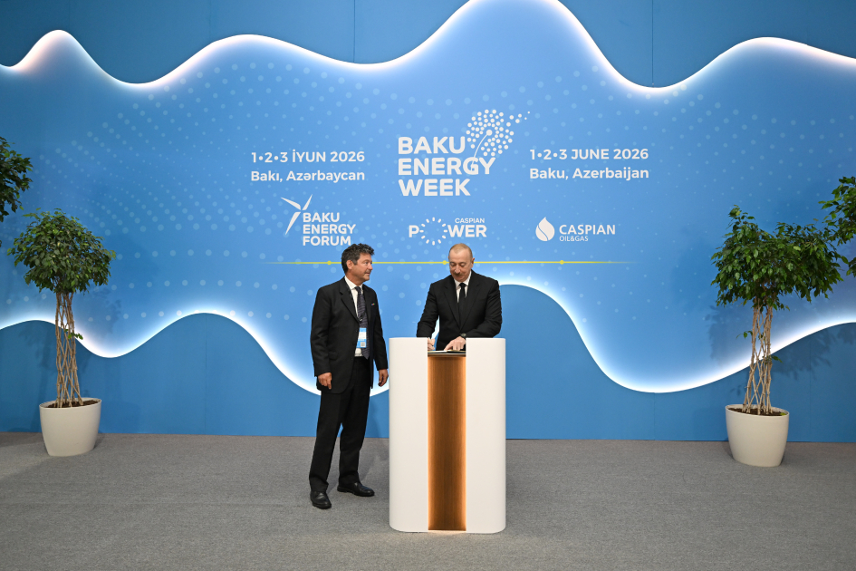 Prezident İlham Əliyev Bakı 31-ci “Baku Energy Forum”un rəsmi açılış mərasimində iştirak edib (FOTO/VİDEO)