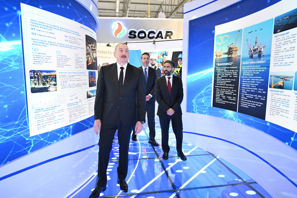Prezident İlham Əliyev Bakı 31-ci “Baku Energy Forum”un rəsmi açılış mərasimində iştirak edib (FOTO/VİDEO)