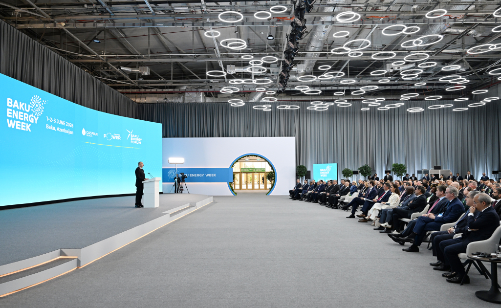 Prezident İlham Əliyev Bakı 31-ci “Baku Energy Forum”un rəsmi açılış mərasimində iştirak edib (FOTO/VİDEO)