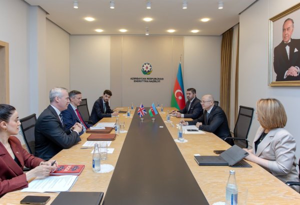 Azərbaycan-Böyük Britaniya enerji tərəfdaşlığı müzakirə edilib (FOTO)