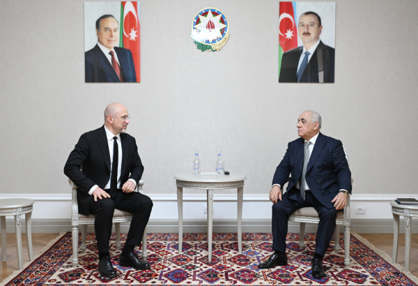 Əli Əsədov Denis Şmıqalla görüşüb (FOTO)