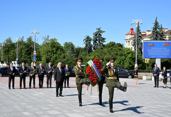 Samir Şərifov Minskdə (FOTO)