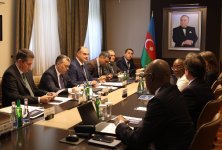 Sahil Babayev Roland Praysla iqtisadi şaxələndirmə və inkişaf məsələlərini müzakirə edib (FOTO)