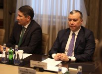 Sahil Babayev Roland Praysla iqtisadi şaxələndirmə və inkişaf məsələlərini müzakirə edib (FOTO)