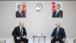 Əli Əsədov Denis Şmıqalla görüşüb (FOTO)