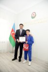 Beynəlxalq yarışlarda medal və kubok qazanan xaçmazlı idmançılarla görüş keçirilib (FOTO)