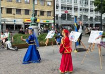 Yöteborqlulara Azərbaycan Xalq Cümhuriyyəti haqqında məlumat verilib (FOTO)