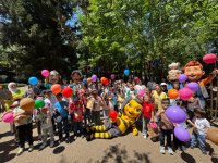 Bakı Zooloji Parkında Uşaqların Beynəlxalq Müdafiəsi Günü münasibətilə bayram tədbiri keçirilib (FOTO)